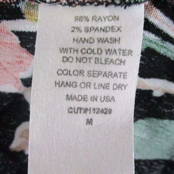 Flirty Floral Print Ruffle Beach Vacation Tropical Dress - Picture 5 of 5